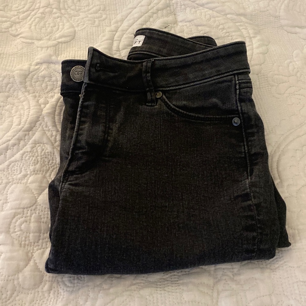 Loft size 4 petite curvy skinny jeans
